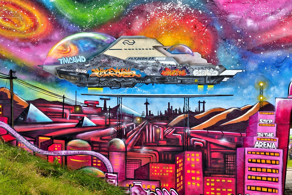 graffiti eindhoven hdr urbex art kunst kunstwerk mural murals berenkuil straatkunst